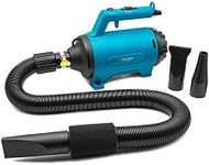 shernbao Dog Dryer High Velocity Professional Dog/Pet Grooming Force Hair Dryer/Blower (SMD-06P) (Navy)