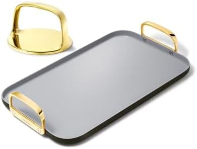Caraway 19x12" Non-Stick Double Burner Griddle and Grill Press Set