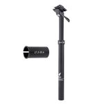 JFOYH EXA Form Upgraded Speed Up 30.4mm Cable-Less Hydraulic Dropper Post with Corresponding Shim/Adapter, 150mm Travel, Consist of 27.2mm Seatpost and 30.4mm Shim