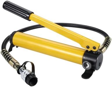 Garveetech Hydraulic Hand Pump - 8500 Psi Portable Lifting, 400CC Manual Ram, Single Acting, Hand Operated, Cp-180 Compatible