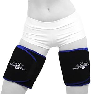 WeightLoss-Solutions Thigh Trimmer Sweat Wrap Sauna Belts to Reduce Cellulite, Thigh Fat, and Jiggly Arm Fat. Increase Heat, Sweat, and Circulation to Burn Fat, Smooth, Firm and Tone