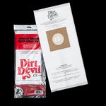 DIRT DEVIL MADE FOR HP VACUUM OEM HEPA BAG 3 PACK MODEL RV2000 RV1500 CV950 CV1500 MAXUM RV VAC IN A BOX 3 LAYER ELECTROSTATIC