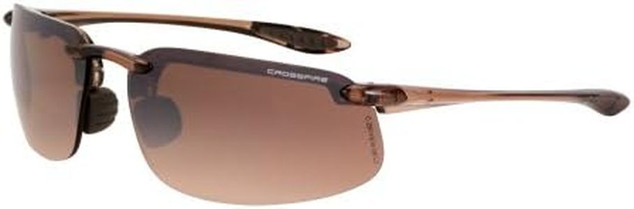 Crossfire Eyewear 211125 ES4 Safety Glasses High Definition Brown Flash Mirror Lens