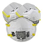 3M Disposable Respirators (N95), Advanced Filter, Case of 8 Boxes (20 Masks/Box)