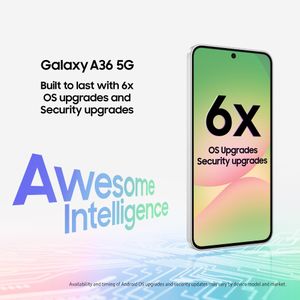 Samsung Galaxy A36 5G Smartphone, 8GB RAM 256GB Storage – Lime