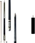 2021 Champion Lost Pieces Series Pool Cue Stick (LPC3 Cue 20oz + 5 inch Black Bullet Cue Joint Extension, 12.5mm tip and 5/16 x 18 Joint)