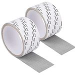 ZEACCT 2 Pcs Window Screen Repair Tape Fly Screen Repair Tape,Fiberglass Repair Tapes Anti Mosquito Strong Adhesive Window Insect Screen Adhesive Tape Mosquito Net Repair 2 in x 80 in Black