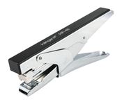 Desk Essentials HP-45 All Metal Stapler | Standard Stapler with Quick Loading Mechanism | Sturdy & Durable for Long Time Use | Color May Vary, Pack of 1