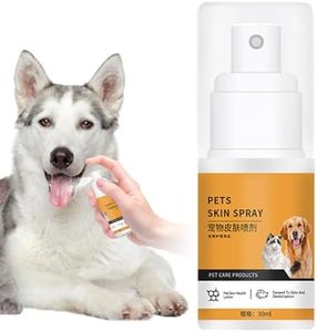 Dog Itch Relief Spray | 30ml Cat Skin Care Spray,Portable Hot Spot, Skin & Coat Moisturizing Natural Skin Care Spray for Pets, Dogs, Cats