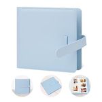 360 Pocket Photo Album for Fujifilm Instax Mini 12 11 9 8+ 8 90 40 EVO Instant Camera, for Polaroid Snap/PIC-300/Z2300/SocialMatic Instant & Zip Printers(Blue)