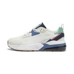 PUMA Men's Vis2k Sneaker, Year of Sports-Vapor Gray-puma White-Blue Horizon, 10.5