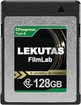 LEKUTAS 128GB CFexpress Type B Memory Card, R1600MB/s W1000MB/s CFX xqd Cards Type B for Cameras 8K RAW, Compatible with Nikon Z6/Z7/D6, Canon EOS-1DXMark III/EOS-R5, Panasonic S1/S1R, DJI Ronin 4D