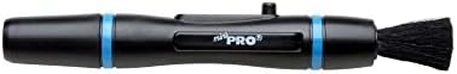 LensPen MiniPro. Professional Small, Lightweight Camera Lens Cleaning Pen with Carbon Compound Technology and Retractable Brush for Removal of Fingerprints, Grease and Dust from Any Optical Device