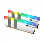 Thermaltake TOUGHRAM RGB 64GB (2x32GB) DDR4 3600MHz C18 1.35V DIMM Desktop Gaming Memory, White, R022R432GX2-3600C18A