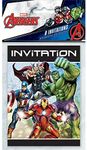 Avengers Party Invitations, 8ct