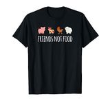 Friends Not Food, Vegetarian, Vegan T-Shirt