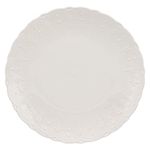 10 Strawberry Street Valentina 10.75" White Dinner Plate, Set of 6