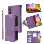 Compatible with LG Velvet 5G/LGVelvet Verizon G5 UW T-Mobile 2020 Wallet Case and Premium Vintage Leather Flip Credit Card Holder Stand Cell Phone Cover for LM G900UM 4G Tmobile Women Men Purple
