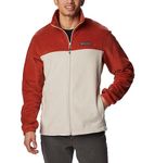 Columbia Men's Steens Mountain Full Zip 2.0 Jacket, Warp Red/Dark Stone, L