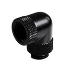 Barrow G1 4 Male to Female Extender Fitting 90 Dual Rotary Black