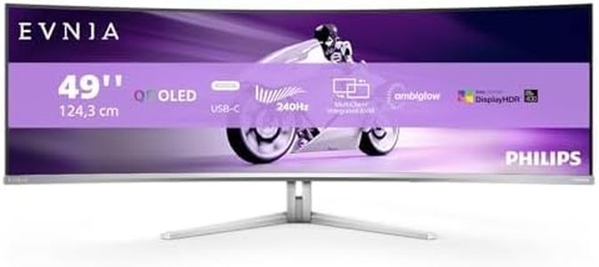 Philips Evnia 49" QD OLED Monitor – Ultra-Wide Curved Display
