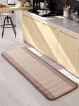 Saral Home Power Soft PP Yarn Durable & Washable Multipurpose Runner for Home/Kitchen/Living Area/Lobby/Office Entrance with Anti Skid Backing (Beige, 40 Cm X 120 Cm)