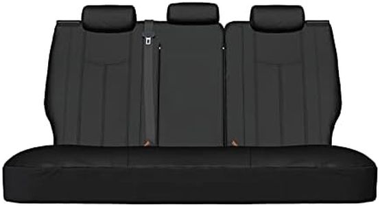 Sperling Custom Black Rear PU Leather Seat Cover Compatible with Mitsubishi Outlander ZJ ZK ZL 2012-2021
