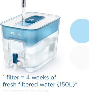 BRITA Flow XXL Water Filter Dispenser 8.2L – Large Capacity