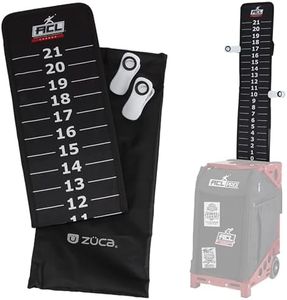 ZUCA ACL Cornhole Score Sleeve – Portable Score Keeper, Cornhole Scoreboard & Built-in Phone Holder – Compact, Foldable Design for Cornhole Rolling Bags