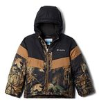 Columbia Boys Lightning Lift II Insulated Jacket, Timberwolf/Black/Delta, X-Small US
