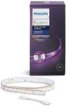 Philips Hue Lightstrip Extension v3 [1 m] White and Colour Ambiance Smart LED Kit (Works with Alexa, Google Assistant and Apple HomeKit)