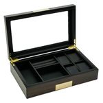 Decorebay Multi-Purpose Luxury Watch Box, Sunglasses, Cufflinks and Jewelry Organizer - Love Forever