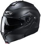 HJC C91 Men's Street Motorcycle Helmet - Semi-Flat Black / 5X-Large