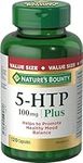 Nature's Bounty 5-HTP Pills and Supplement, Helps Promote Balanced Mood, 100mg, 120 Capsules