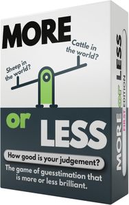 More or Less Card Game – Fun Family Party Game
