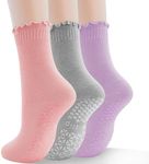 GRPSKCOS Yoga Non Slip Socks 3 Pair