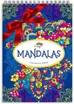 Mandala Adult Coloring Books by Colorya - A4 Size - Coloring Books for Men and Women - Premium Quality Paper, No Medium Bleeding, One-Sided Printing