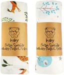 ALBOYI 2 Pack Baby Muslin Washcloth