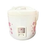 ANNAPURNA DISTRIBUTOR Automatic Rice Cooker for making delicious fluffy rice which can cook every kind of rice | Removable cooking pot for fast and easy cleaning | Capacity 1.5 liters, Accessories Included: Serving Scoop, Measuring Cup, Steam Tray. (wh...