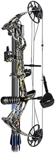 Sanlida Archery Dragon X8 RTH Compound Bow Package for Adults and Teens,18”-31” Draw Length,0-70 Lbs Weight,up to IBO 310 fps,No Press Needed,Limbs Made in USA,Limited Life-time Warranty