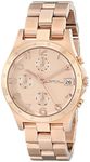 Marc by Marc Jacobs Women's MBM3074 Henry Classic Rose Gold-Tone Stainless Steel Watch with Link Bracelet