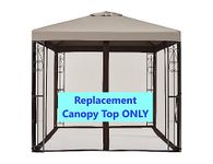 Replacement Canopy Top for APEX GARDEN 8 ft. x 8 ft. Rococo Gazebo Model#YH-20S117HD (CANOPY TOP ONLY)