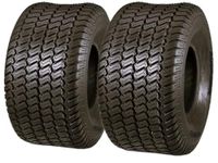 2 NEW HORSESHOE 24x9.50-12 6Ply Turf Trac Pattern for Garden Tractor Ridding Lawn Mower Tires Tubeless 24x9.5-12 T198 2495012