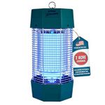 Flowtron Electric Bug Zapper 2 Acres Outdoor Insect Control with Dual Lure Method, 120W UV Light & Octenol Attractant for Fly & Mosquito, 5600V Kill Grid, UL Certified