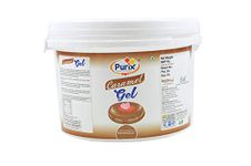 Purix Caramel Gel Cold Glaze, 2.5 Kg (Ready to Use)