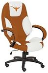 Wild Sports 5501-TEX NCAA Texas Longhorns Leather Office Chair