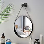 WOMAO Coat Hook Black Matte，Round Towel Hook for Bathroom Kitchen Toilet Heavy Duty Command Hook Stainless Steel Wall Mounted