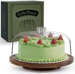 ANBOXIT Cake Stand with Dome Lid, A