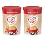 Nestlé Coffee-Mate Original Coffee Whitener, 550g - Creamy and Delicious Non-Dairy Coffee Creamer (Pack of 2)