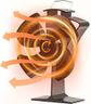 HAWCAFU Wood Stove Fan Log Burner Woodburner Fireplace Fan Fire Fans for Wood Burning Stove Heat Powered Eco Friendly
